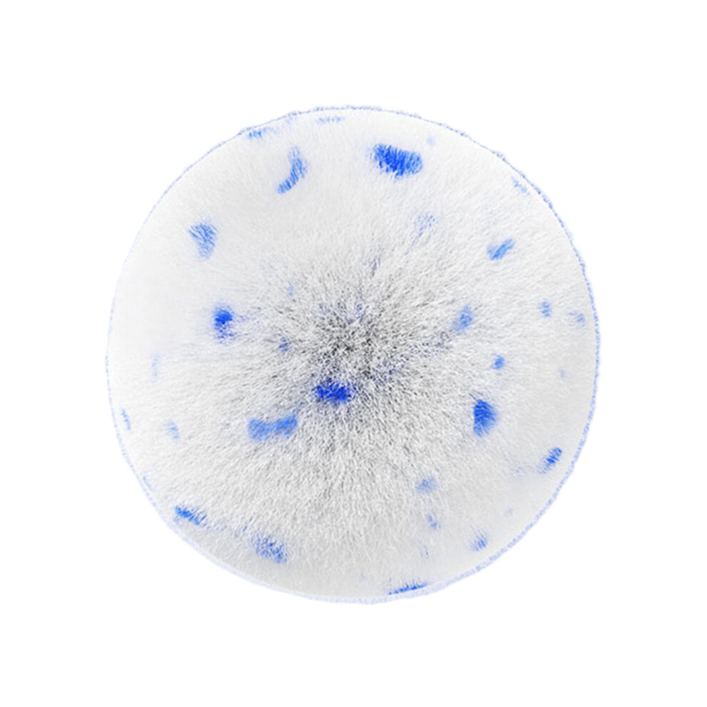 Bathroom Brush Crevices Scrubber Ergonomic Grip Bathroom-Blue