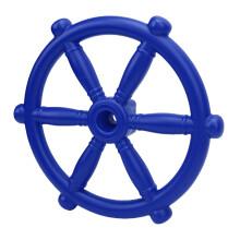Piraten-Schiff-Rad Spielzeug Lenkrad für Baumhaus Outdoor-Spielplatz, Blau