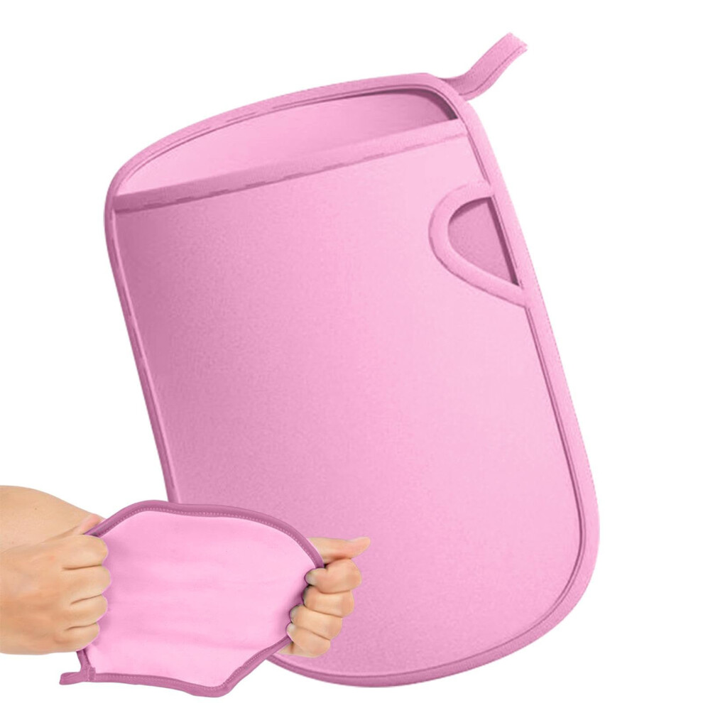Exfoliating Gloves PVA DualSided Shower Exfoliator Mitt for Gentle Skin Cleansing and Spa Massage