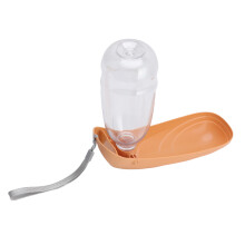 550ml Tragbare, faltbare Hundewasserflasche für Spaziergänge und Reisen – Orange