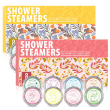 Shower Steamers for Women Gift Set, Aromatherapy Shower Bombs with Essential Oils, 8 Pack Christmas Spa Self Care