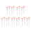 20Pcs Professional Fan Face Brushes Multi-Functional Makeup Tools Set 7