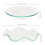 4Pcs Multi-Use Transparent Glass Wax Burner Replacement Plates 7