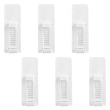 6St Toiletbrilopener Potty Lifter Wit ABS Sanitair Accessoires