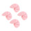 16Pcs Home Use Pink Face Exfoliating Gloves Soft Comfortable Sponges 1
