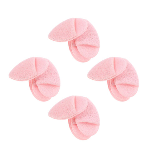 16Pcs Home Use Pink Face Exfoliating Gloves Soft Comfortable Sponges