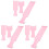 9Pcs Versatile Pink Highlighting Board with Comb Hair Dyeing Tools Kit 1