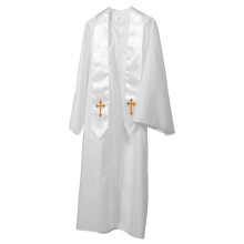1Set Traditionele Priester Robe Met Comfortabele Stola Cosplay