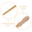 Wood Copper Ring Mandrel Tool Accurate Jewelry Making Sizer 4