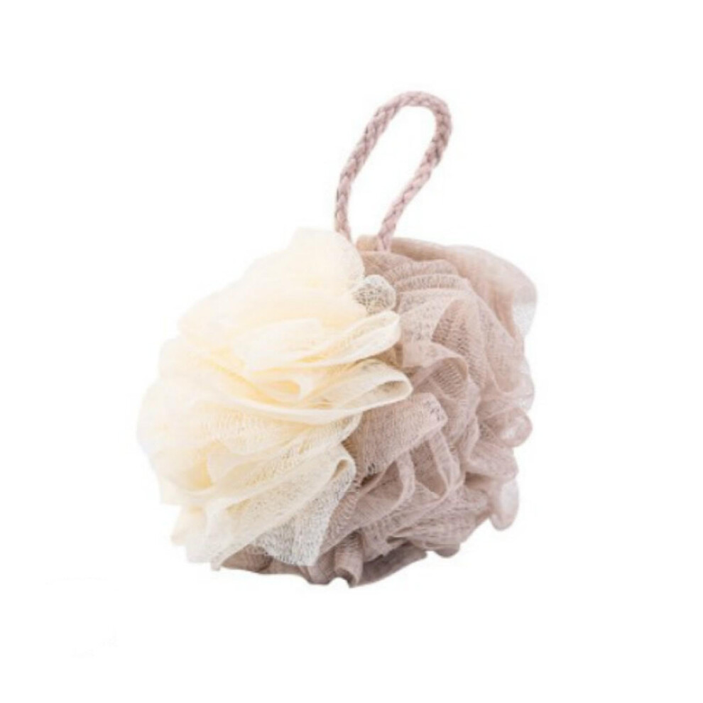 Large Bath Bomb with Lanyard, Foaming Twocolor Swirl for Relaxing and Moisturizing Spa Soak