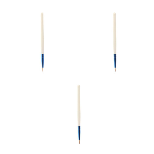 3Pcs Precision Eyeliner Brush Tool Multicolor Makeup Detail Brushes 2