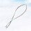 Green Eyeglass Retainer Stylish Texture Washable and Compact 3