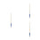 3Pcs Precision Eyeliner Brush Tool Multicolor Makeup Detail Brushes 4