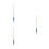 3Pcs Precision Eyeliner Brush Tool Multicolor Makeup Detail Brushes 6