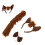 1Ensemble Bandeau Et Queue Marron Costume Animal Cosplay 4