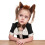 1Ensemble Bandeau Et Queue Marron Costume Animal Cosplay 6