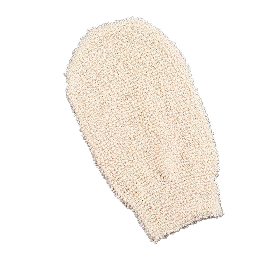 Exfoliating Body Scrub Glove with Textured Surface for Full Body Cleansing and Rich Lather