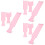 9Pcs Versatile Pink Highlighting Board with Comb Hair Dyeing Tools Kit 5