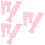 9Pcs Versatile Pink Highlighting Board with Comb Hair Dyeing Tools Kit 6