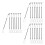 24Pcs Black Elastic Pen Lanyard with Spring Structure for Stylus Pen 6