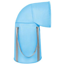 Portable Foldable Foot Bath Basin with Deep Soak and Drawstring Zipper, Large Waterproof Tub for Home Travel Camping