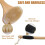 Back Scrub Brush, Stiff Boar Bristles Bamboo Long Handle Body Bath Brush 5