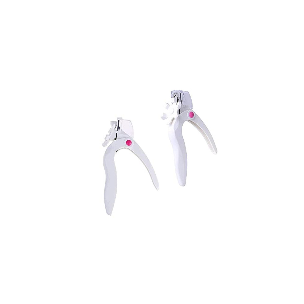 Acrylic Nail Clipper and False Nail Cutter Set for Precise French Tip Shaping, Salon or Home Use