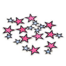 Patch-uri de cusut, termoaplicații, brodate cu stea, patch-uri decorative de reparare pentru meșteșuguri DIY, reparații de haine, material