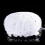 Waterproof Lace Shower Cap for Women, Elegant Reusable DoubleLayer with Adjustable Fit 3