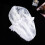 Waterproof Lace Shower Cap for Women, Elegant Reusable DoubleLayer with Adjustable Fit 4