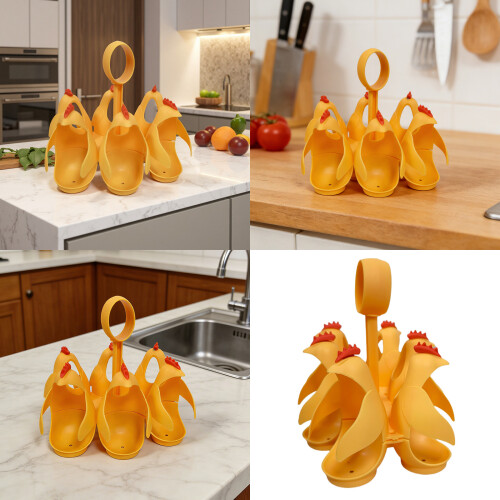 Multifunctional Eggs Container Serving as Organizers and Cooker 1