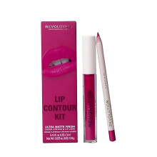 Makeup Revolution's Lip Contour Kit in Fierce Wine Ultra Matte