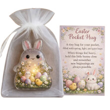 Pocket Size Easter Heartwarming Message Cards with Acrylic