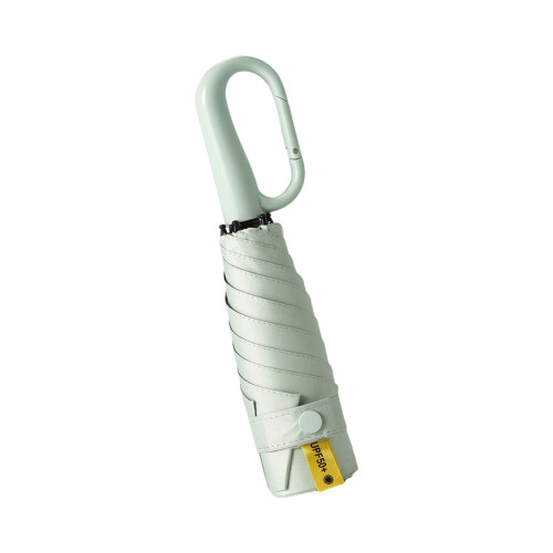 Auto Open Clasp Umbrella Windproof For Commuting-Light Green