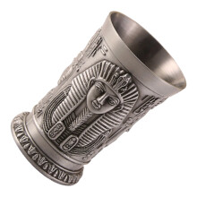 Metal Cocktail Cup Retro Theme Easy Cleaning-891p antique tin