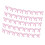 5Sets Colorful Bowknot Bunting Ornament Ceiling-pink glitter 1