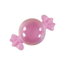 Sweetheart Candy Jar,Transpicuous Candy Boxes Sweet-Pink