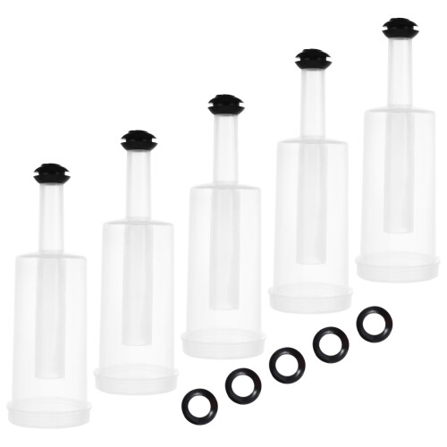 5Pièces Valve Fermentation Hermétique Silicone Pour Brassage Maison