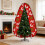 Printed Upright Design Oxford Fabric Christmas Tree Storage Bag 5