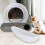 SelfCleaning Litter Sand Barrier for Auto Cats Litter Box 7