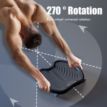 Taillen-Stärketrainer Bauch-Slider 4-Rad-Kerngerät für das Heimstudio