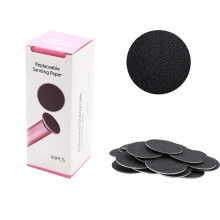 Electric Foot File Replacement Discs 180 Grit Callus Remover Refill Pads Super Smooth Easy Adhesive