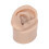 Realistic Dark Skin Silicone Ear Model for Piercing Practice, Reusable Lifelike Training Left Ear 5