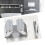 Stainless Steel Space-Saving Single Hook Mop Broom Holder, Silver 1