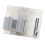 Stainless Steel Space-Saving Single Hook Mop Broom Holder, Silver 3