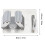 Stainless Steel Space-Saving Single Hook Mop Broom Holder, Silver 4