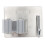 Stainless Steel Space-Saving Single Hook Mop Broom Holder, Silver 15