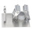 Stainless Steel Space-Saving Single Hook Mop Broom Holder, Silver 16