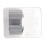 Stainless Steel Wall Mount Mop Holder - Silver, Hookless, Compact 7
