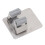 Stainless Steel Wall Mount Mop Holder - Silver, Hookless, Compact 16